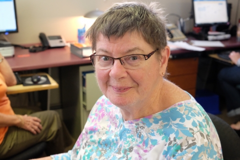 picture of Marg who volunteered at Feed Nova Scotia