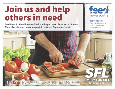 Support Feed Nova Scotia Simply For Life
