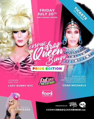 Lady Bunny and Chad Michaels